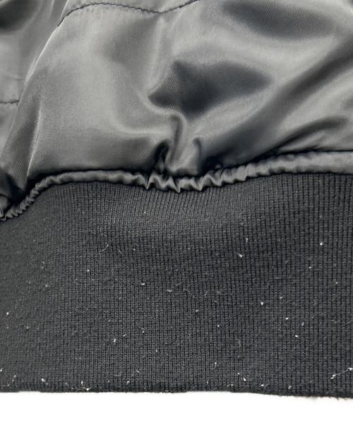 AVIREX（アヴィレックス）AVIREX (アヴィレックス) AVIREX 　40th ANNIV LEATHER MA-1 STREAK EAGLE 　MA-1レザージャケット ブラック サイズ:2XLの古着・服飾アイテム