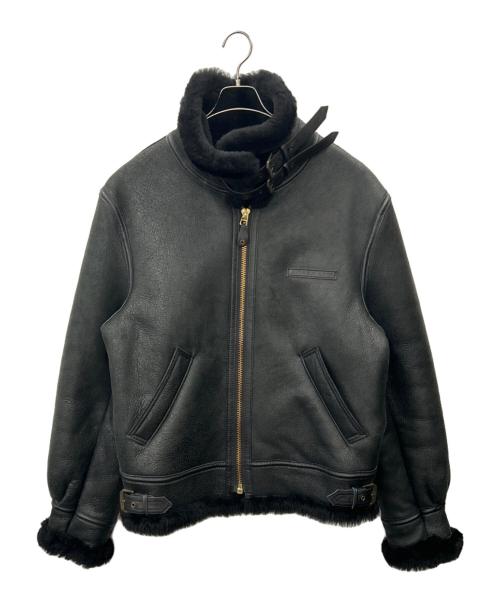 AVIREX（アヴィレックス）AVIREX (アヴィレックス) AVIREX　フライトジャケット ブラック サイズ:42の古着・服飾アイテム