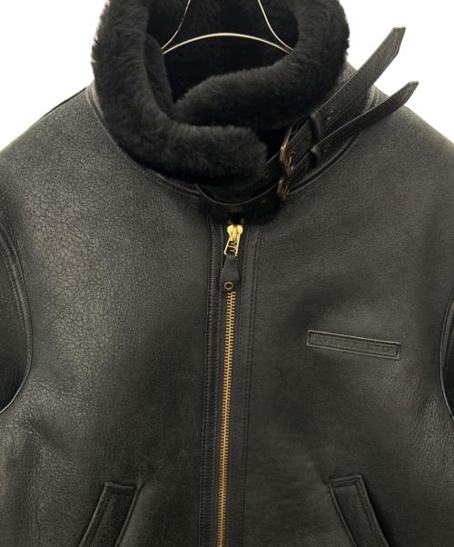 AVIREX（アヴィレックス）AVIREX (アヴィレックス) AVIREX　フライトジャケット ブラック サイズ:42の古着・服飾アイテム