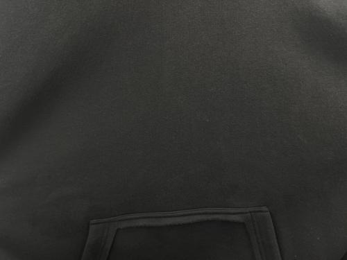 DIESEL（ディーゼル）DIESEL (ディーゼル) DIESEL ループタイ付裏起毛プルオーバーパーカー ブラック サイズ:Lの古着・服飾アイテム