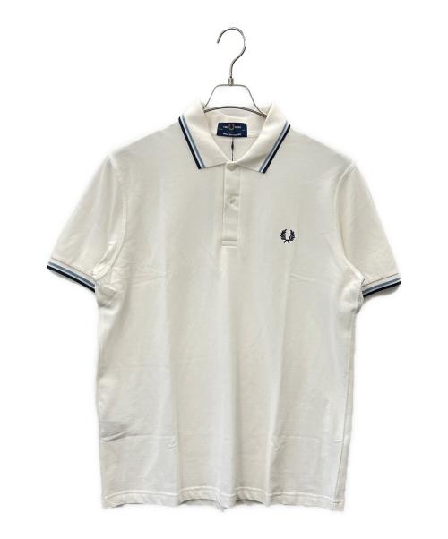 FRED PERRY（フレッドペリー）FRED PERRY (フレッドペリー) FRED PERRY　ポロシャツ ホワイト サイズ:44 未使用品の古着・服飾アイテム