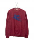 ETROエトロ）の古着「ETRO　厚手ニット」｜ボルドー