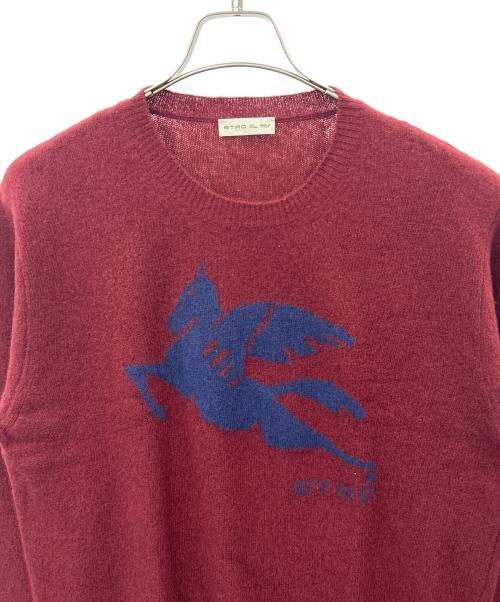 ETRO（エトロ）ETRO (エトロ) ETRO　厚手ニット ボルドー サイズ:XLの古着・服飾アイテム