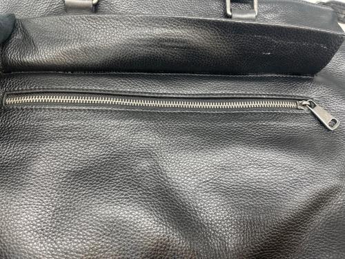 DOLCE & GABBANA（ドルチェ＆ガッバーナ）DOLCE & GABBANA (ドルチェ＆ガッバーナ) DOLCE & GABBANA　レザートートバッグ ブラックの古着・服飾アイテム