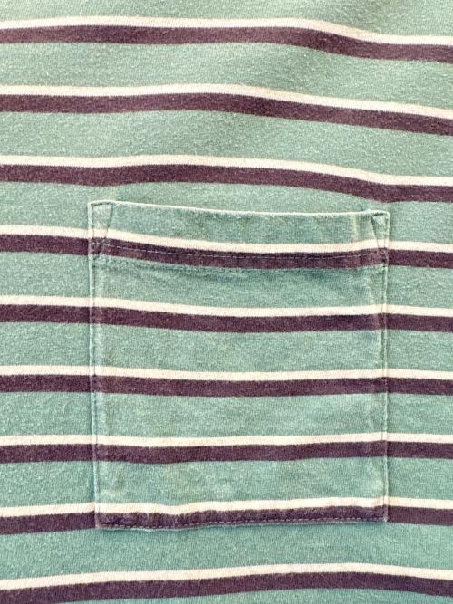 stussy（ステューシー）stussy (ステューシー) stussy　ポケットTシャツ グリーン サイズ:Mの古着・服飾アイテム