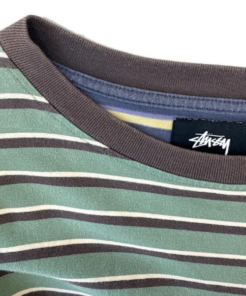 stussy（ステューシー）stussy (ステューシー) stussy　ポケットTシャツ グリーン サイズ:Mの古着・服飾アイテム