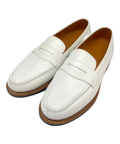 Jalan Sriwijaya（ジャランスリウァヤ）Jalan Sriwijaya (ジャランスリウァヤ) Jalan Sriwijaya　コインローファー ホワイト サイズ:6の古着・服飾アイテム