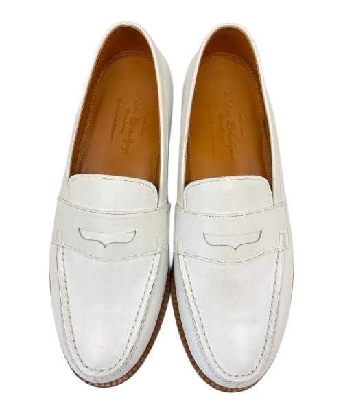 Jalan Sriwijaya（ジャランスリウァヤ）Jalan Sriwijaya (ジャランスリウァヤ) Jalan Sriwijaya　コインローファー ホワイト サイズ:6の古着・服飾アイテム