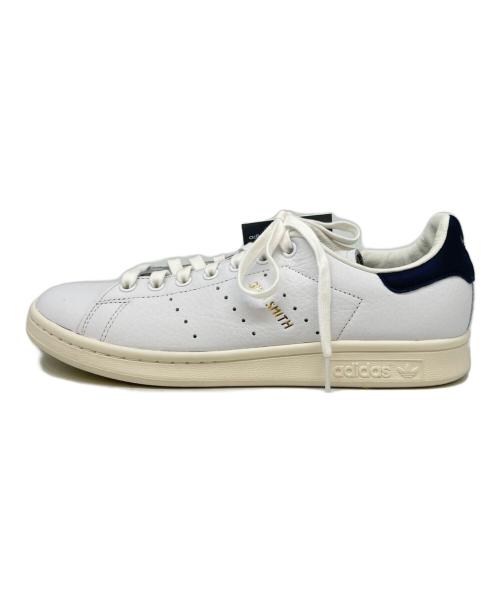 adidas（アディダス）adidas (アディダス) adidas STANSMITH スニーカー ホワイト×ネイビー サイズ:25.5 未使用品の古着・服飾アイテム