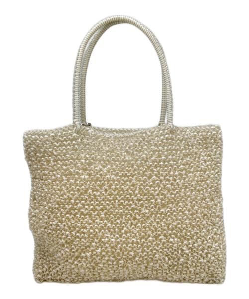 ANTEPRIMA（アンテプリマ）ANTEPRIMA (アンテプリマ) ANTEPRIMA　スクエアラージ　ワイヤーバッグ ホワイトの古着・服飾アイテム