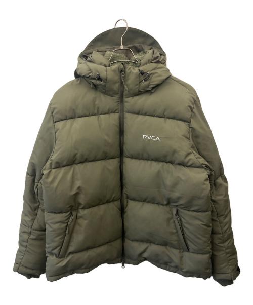 RVCA（ルーカ）RVCA (ルーカ) RVCA　パファージャケット オリーブ サイズ:XLの古着・服飾アイテム