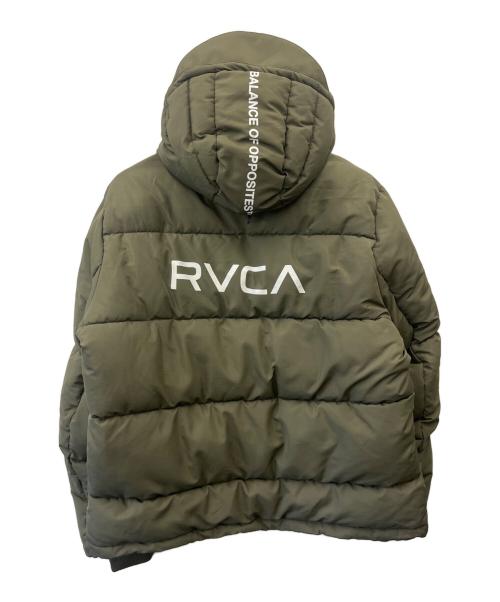 RVCA（ルーカ）RVCA (ルーカ) RVCA　パファージャケット オリーブ サイズ:XLの古着・服飾アイテム