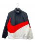 NIKE（ナイキ）の古着「NIKE　ナイロンジャケット」｜ホワイト×レッド
