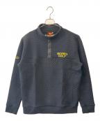 BEAMS GOLFビームスゴルフ）の古着「BEAMS GOLF　モックネック　ゴルフウェア(トップス)」｜ブラック