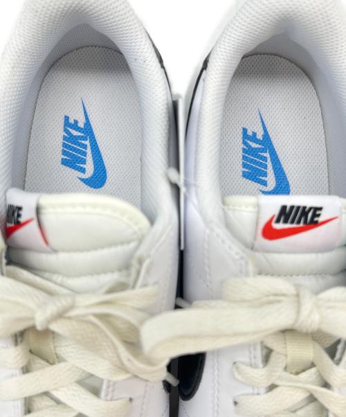 NIKE（ナイキ）NIKE (ナイキ) NIKE　ローカットスニーカー ホワイト×ブラック サイズ:27.5 未使用品の古着・服飾アイテム