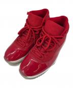 NIKEナイキ）の古着「NIKE　AIR JORDAN 11 RETRO Win Like 96」｜レッド