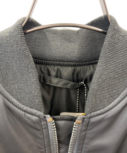 ALPHA（アルファ）ALPHA (アルファ) ALPHA 　MA-1ジャケット グレー サイズ:Ｍの古着・服飾アイテム