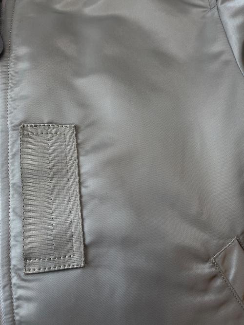 ALPHA（アルファ）ALPHA (アルファ) ALPHA 　MA-1ジャケット グレー サイズ:Ｍの古着・服飾アイテム