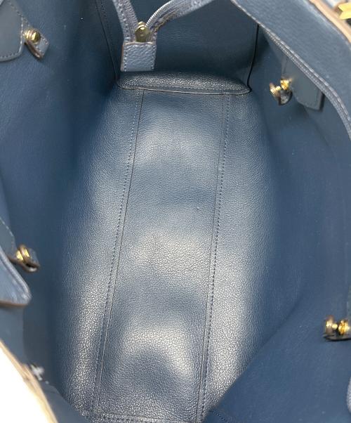 MICHAEL KORS（マイケル・コース）MICHAEL KORS (マイケルコース) MICHAEL KORS　35H0GKFT9T　トートバッグ ネイビーの古着・服飾アイテム