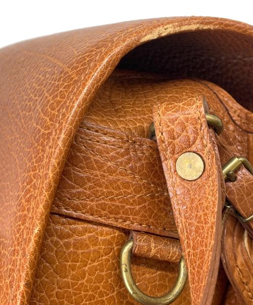 RALPH LAUREN（ラルフローレン）RALPH LAUREN (ラルフローレン) RALPH LAUREN　レザーショルダーバッグ ブラウンの古着・服飾アイテム