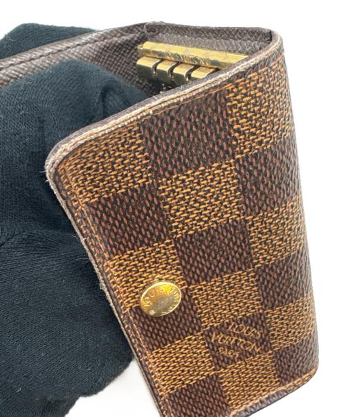 LOUIS VUITTON（ルイ ヴィトン）LOUIS VUITTON (ルイ ヴィトン) LOUIS VUITTON　ダミエ　キーケース ミュルティクレ4　キーケースの古着・服飾アイテム
