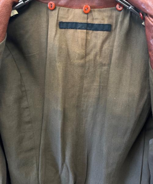 ESTNATION（エストネーション）ESTNATION (エストネーション) ESTNATION　ラムレザージャケット ブラウン サイズ:1の古着・服飾アイテム