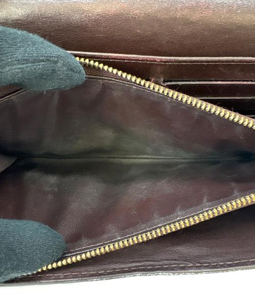 LOUIS VUITTON（ルイ ヴィトン）LOUIS VUITTON (ルイ ヴィトン) LOUIS VUITTON　ヴェルニ　ポルトフォイユ・サラ　長財布 アマラントの古着・服飾アイテム