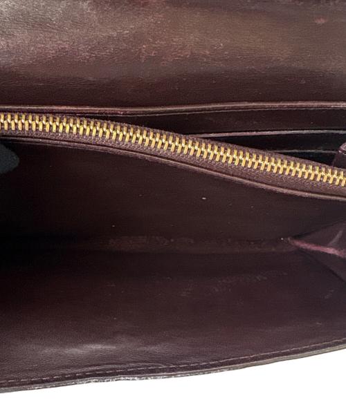 LOUIS VUITTON（ルイ ヴィトン）LOUIS VUITTON (ルイ ヴィトン) LOUIS VUITTON　ヴェルニ　ポルトフォイユ・サラ　長財布 アマラントの古着・服飾アイテム