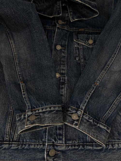 POLO RALPH LAUREN（ポロ・ラルフローレン）POLO RALPH LAUREN (ポロ・ラルフローレン) POLO RALPH LAUREN　デニムジャケット インディゴ サイズ:Lの古着・服飾アイテム