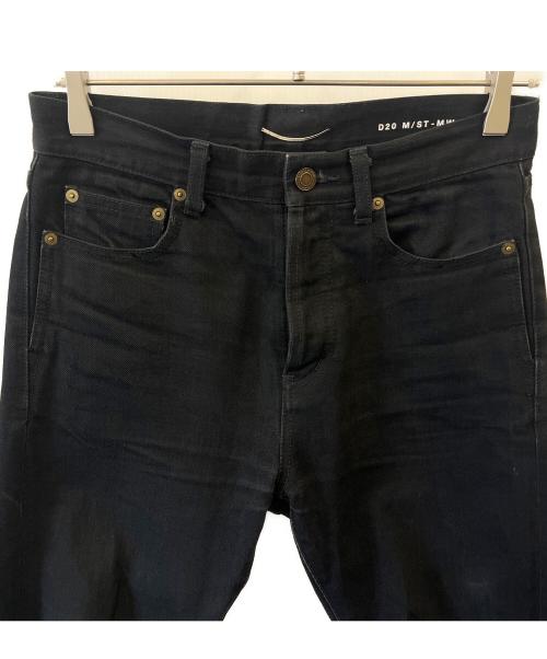 Saint Laurent Paris（サンローランパリ）Saint Laurent Paris (サンローランパリ) Saint Laurent Paris　デニムパンツ ブラック サイズ:28の古着・服飾アイテム