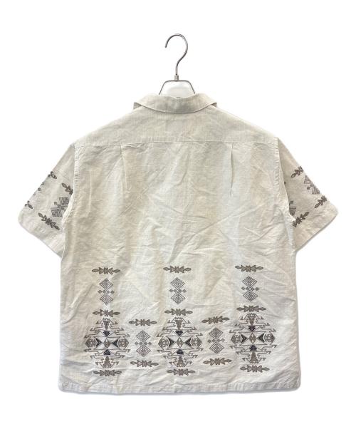 PENDLETON（ペンドルトン）PENDLETON (ペンドルトン) JOURNAL STANDARD relume (ジャーナルスタンダード レリューム) PENDLETON× JOURNAL STANDARD relume  半袖シャツ ベージュ サイズ:Mの古着・服飾アイテム