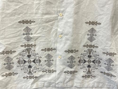 PENDLETON（ペンドルトン）PENDLETON (ペンドルトン) JOURNAL STANDARD relume (ジャーナルスタンダード レリューム) PENDLETON× JOURNAL STANDARD relume  半袖シャツ ベージュ サイズ:Mの古着・服飾アイテム