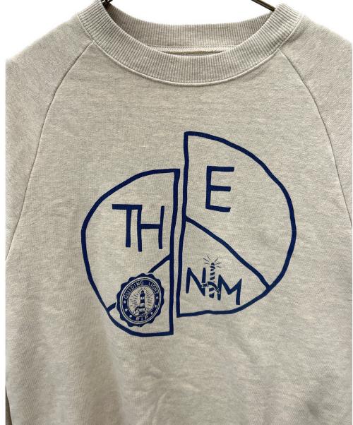 KAPITAL（キャピタル）KAPITAL (キャピタル) KAPITAL　プリントスウェット ベージュ サイズ:4の古着・服飾アイテム