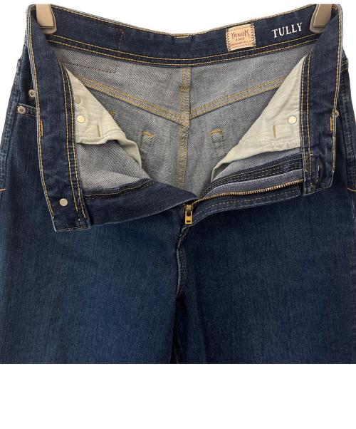 YANUK（ヤヌーク）YANUK (ヤヌーク) YANUK　TULLY　PREMIUM2 ルーズストレート ネイビー サイズ:30の古着・服飾アイテム