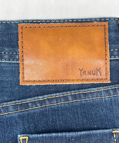 YANUK（ヤヌーク）YANUK (ヤヌーク) YANUK　TULLY　PREMIUM2 ルーズストレート ネイビー サイズ:30の古着・服飾アイテム