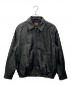 skookum×JOURNAL STANDARD relumeスクーカム×ジャーナルスタンダード レリューム）の古着「ラムレザージャケット」｜ブラック