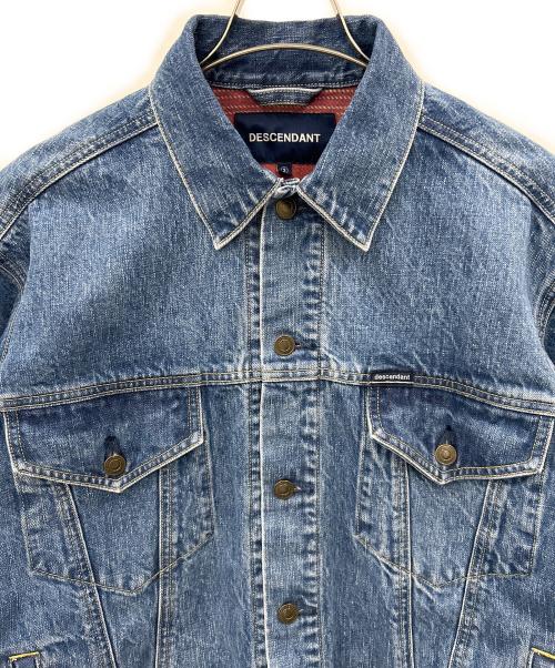 DESCENTE（デサント）DESCENTE (デサント) DESCENTE　TRUCKER DENIM JACKET　デニムジャケット インディゴ サイズ:２の古着・服飾アイテム