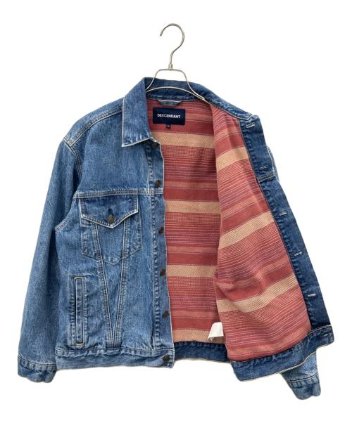 DESCENTE（デサント）DESCENTE (デサント) DESCENTE　TRUCKER DENIM JACKET　デニムジャケット インディゴ サイズ:２の古着・服飾アイテム