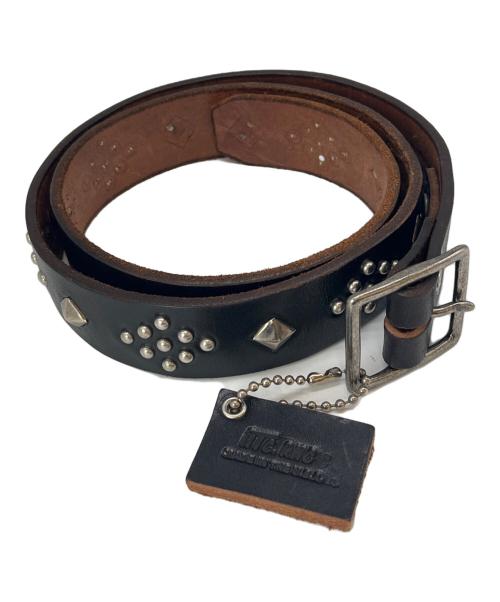 htc（エイチティーシー）htc (エイチティーシー) Ron Herman (ロンハーマン) HTC×Ron Herman スタッズベルト ブラック サイズ:32の古着・服飾アイテム