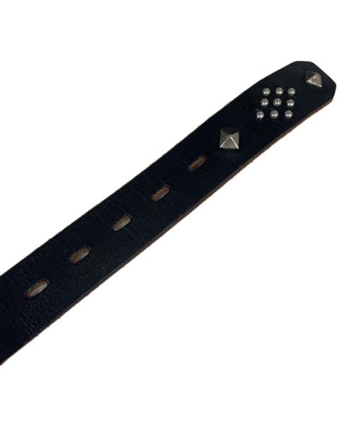 htc（エイチティーシー）htc (エイチティーシー) Ron Herman (ロンハーマン) HTC×Ron Herman スタッズベルト ブラック サイズ:32の古着・服飾アイテム