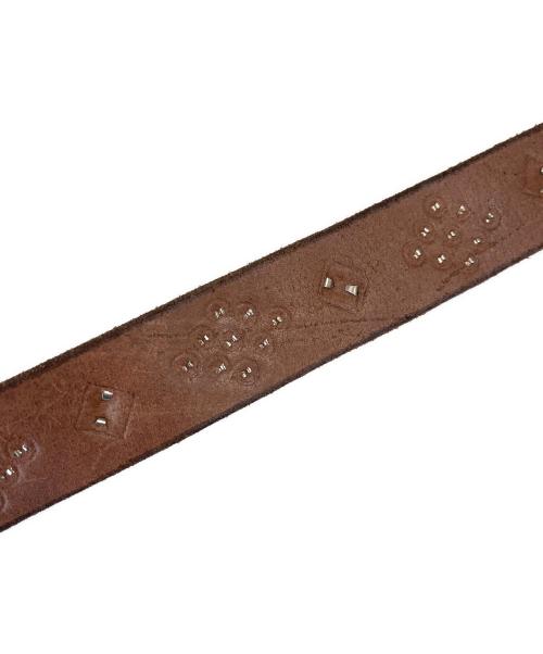 htc（エイチティーシー）htc (エイチティーシー) Ron Herman (ロンハーマン) HTC×Ron Herman スタッズベルト ブラック サイズ:32の古着・服飾アイテム