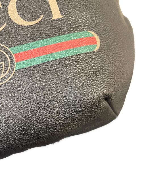 GUCCI（グッチ）GUCCI (グッチ) GUCCI　シェリーライン　ウエストバッグ ブラックの古着・服飾アイテム