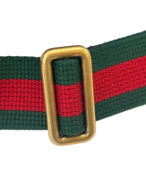 GUCCI（グッチ）GUCCI (グッチ) GUCCI　シェリーライン　ウエストバッグ ブラックの古着・服飾アイテム