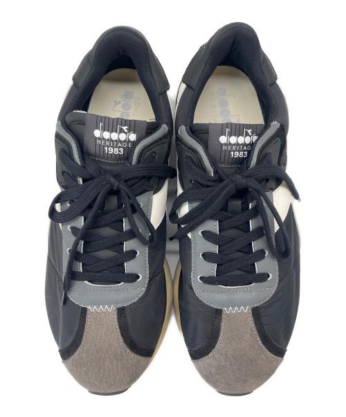 DIADORA HERITAGE（ディアドラ ヘリテージ）DIADORA HERITAGE (ディアドラ ヘリテージ) DIADORA HERITAGE　MERCURY ELITE　ローカットスニーカー ブラック サイズ:26.0の古着・服飾アイテム