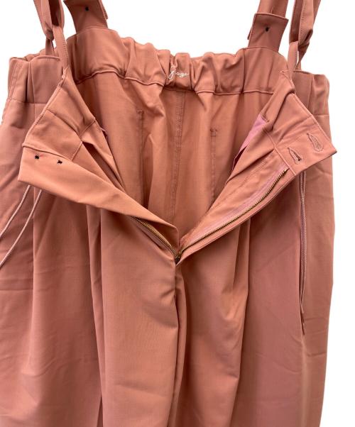 sillage（シアージ）Sillage (シアージ) Sillage　サロペット ピンク サイズ:Fの古着・服飾アイテム