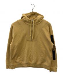 GUCCI（グッチ）の古着「GUCCI  ハーフジップパーカー」｜ベージュ