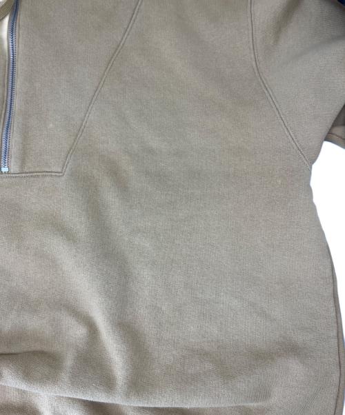 GUCCI（グッチ）GUCCI (グッチ) GUCCI  ハーフジップパーカー ベージュ サイズ:Lの古着・服飾アイテム