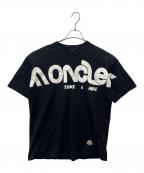 MONCLERモンクレール）の古着「MONCLER　MAGLIA T-SHIRT」｜ブラック
