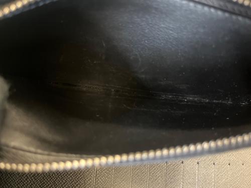 LOUIS VUITTON（ルイ ヴィトン）LOUIS VUITTON (ルイ ヴィトン) LOUIS VUITTON　モノグラム・エクリプス　ジッピーウォレット・ヴェルティカル ブラック×グレーの古着・服飾アイテム