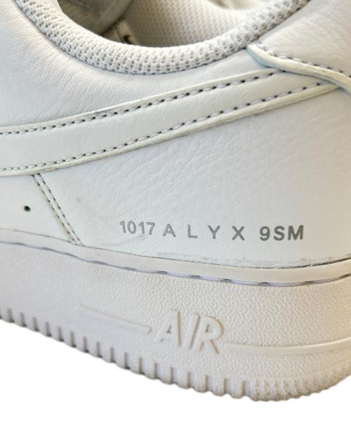NIKE（ナイキ）NIKE (ナイキ) 1017 ALYX 9SM (アリクス) NIKE　AIR FORCE 1 SP　ローカットスニーカー ホワイト サイズ:28.5の古着・服飾アイテム